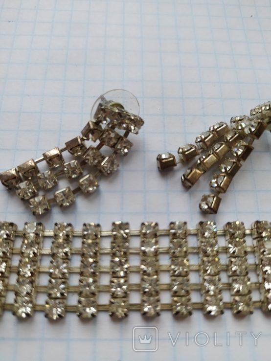 Набор ожерелье и серьги, фото №3
