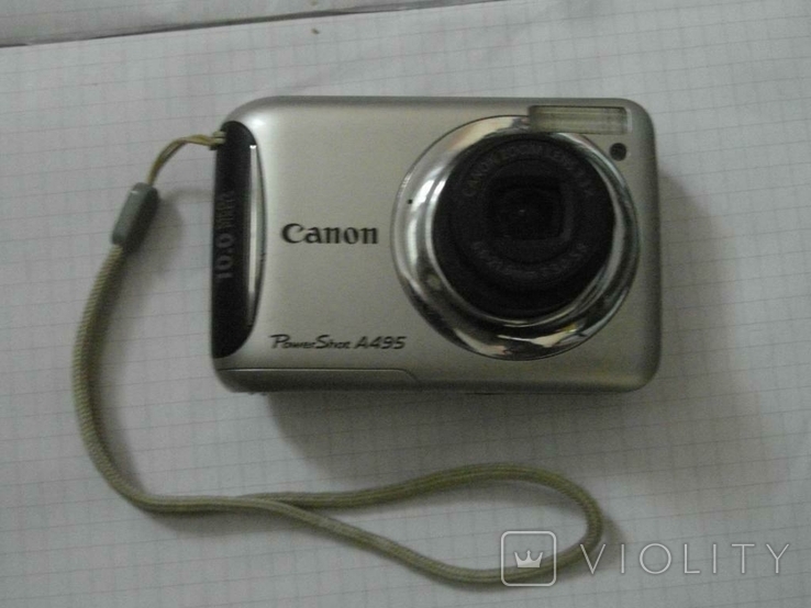 Цифровой фотоаппарат.Canon PowerShot A495-10.0 mega pixels, фото №3
