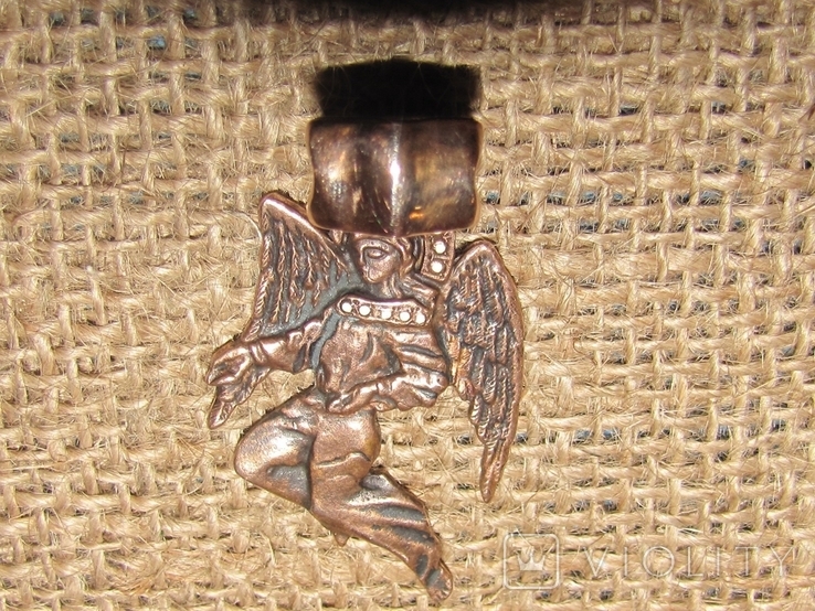 Ангел хранитель с эмалью (реплика), фото №8