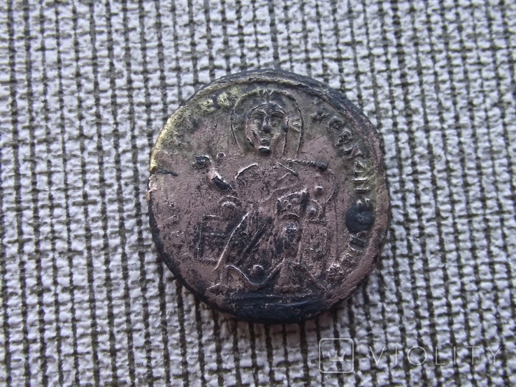 Фальшивый солид Константин VII Роман I Лакапин 920-944, фото №5