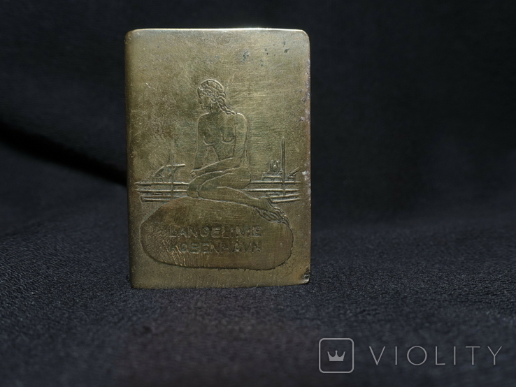 Metal matchbox with inscription, photo number 3