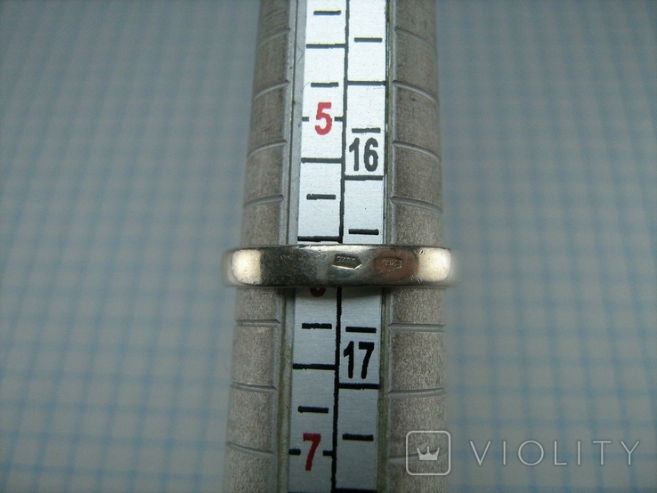 Серебряное Кольцо Размер 16.5 Пэчворк Лоскутный Узор Матовый 925 проба Серебро 775, фото №7