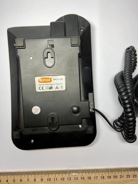 Телефон стационарный ROTEX RPC11-C-B, фото №7