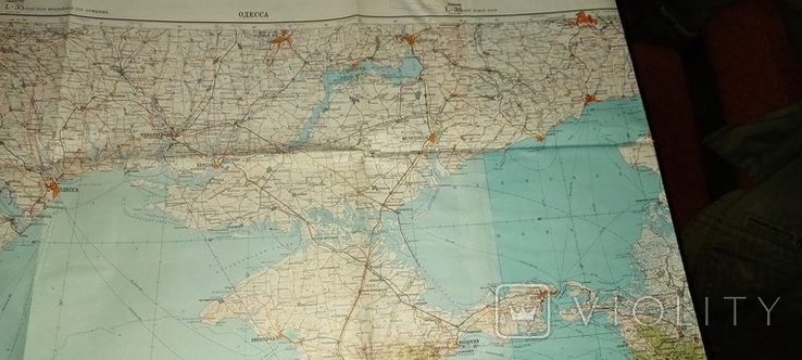 Генеральный штаб. Секретная карта: Карпаты - Кавказ. 1981 г., фото №4