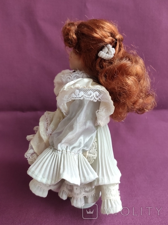 Лялька Тіффані - 25 см. Голова, руки - фарфор., фото №5