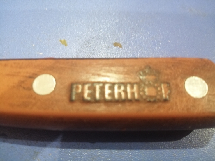 Фирменный ножик шустрик Petergof, фото №2