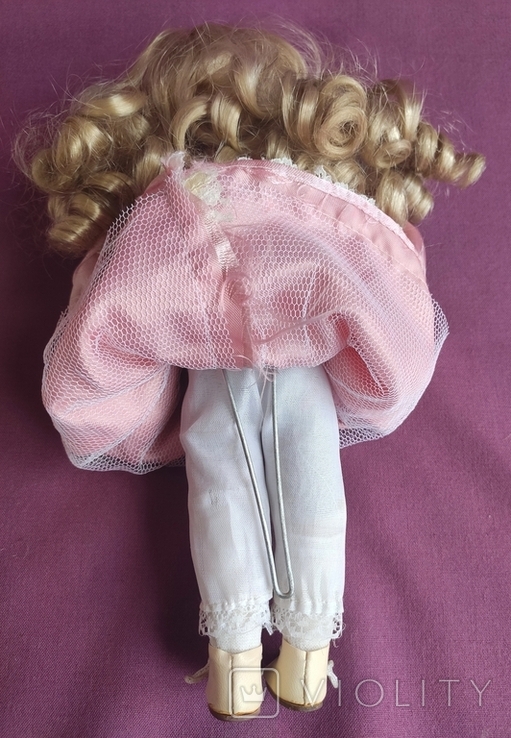 Лялька - 29 см. Голова, руки - фарфор., фото №7