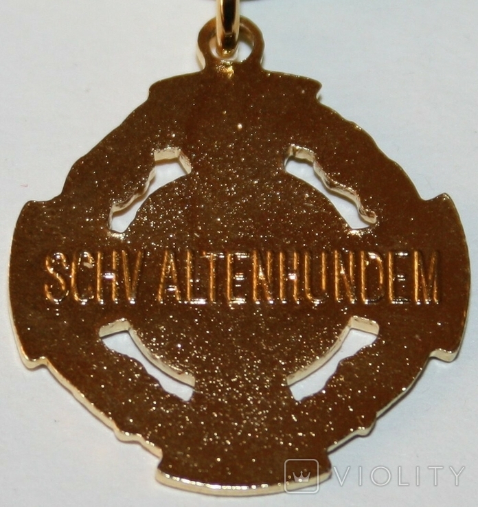 Юбилейная медаль "За 50-летие членства стрелкового союза" Германия, фото №7