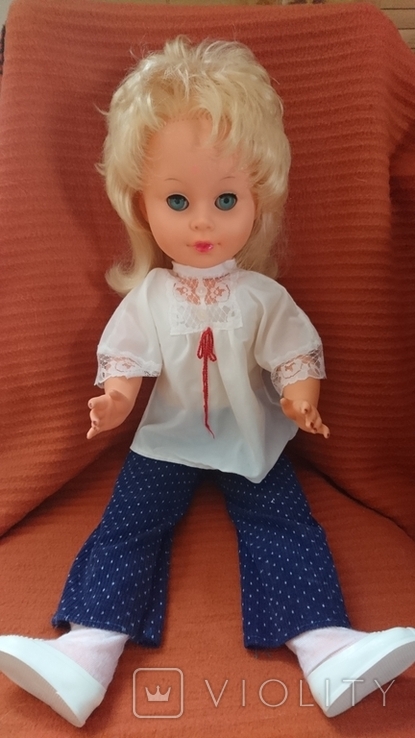 Кукла Оля из ГДР (55 см), фото №2