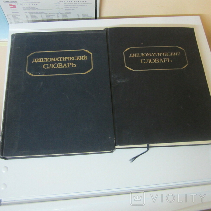 Дипломатический словарь 2 тома. ОГИЗ, 1948, фото №3