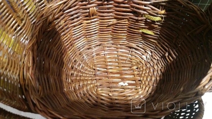 Плетеная пасхальная  утка-корзинка, фото №4