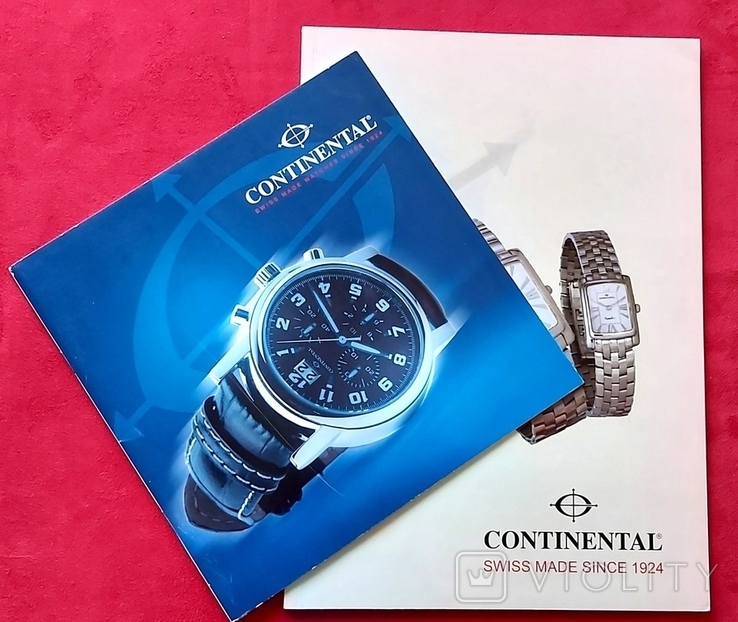 Часы Continental Swiss - два каталога одним лотом., фото №2