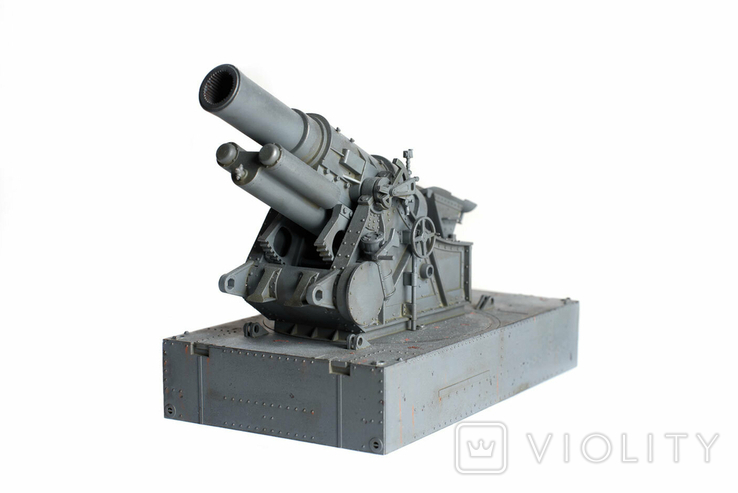 305 mm mortar Skoda M16 model in 35m scale, photo number 3