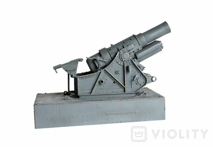 305 mm mortar Skoda M16 model in 35m scale, photo number 4