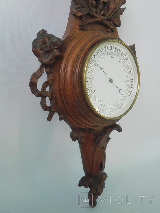 74см Барометр PHNB( Pertuis, Hulot and Naudet Barometer) XIX века, photo number 10