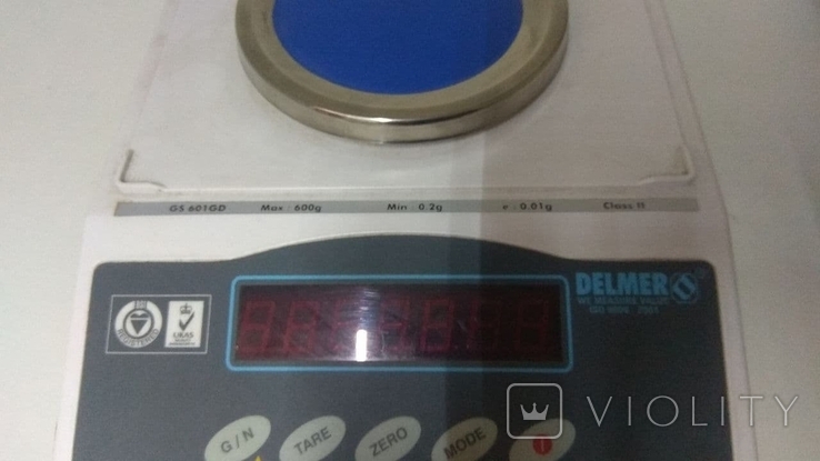 Весы ювелирные для ломбардов Delmer GD601,сертифицированные,600г, фото №8