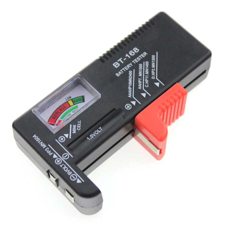 Универсальный тестер заряда батареек, аккумуляторов BT-168, numer zdjęcia 3