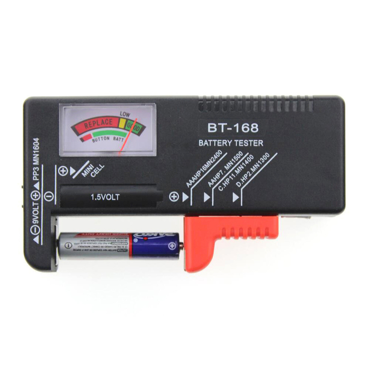 Универсальный тестер заряда батареек, аккумуляторов BT-168, numer zdjęcia 5