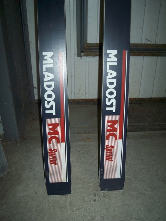 Горные лыжи Mladost MC Sprint с палками новые, фото №4
