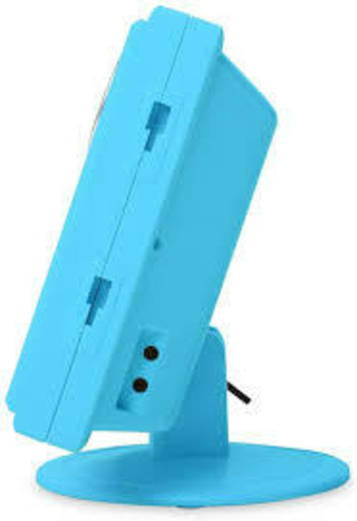 Стереосистема V-12 MP3 CD-плеер USB SD AUX голубой, фото №3