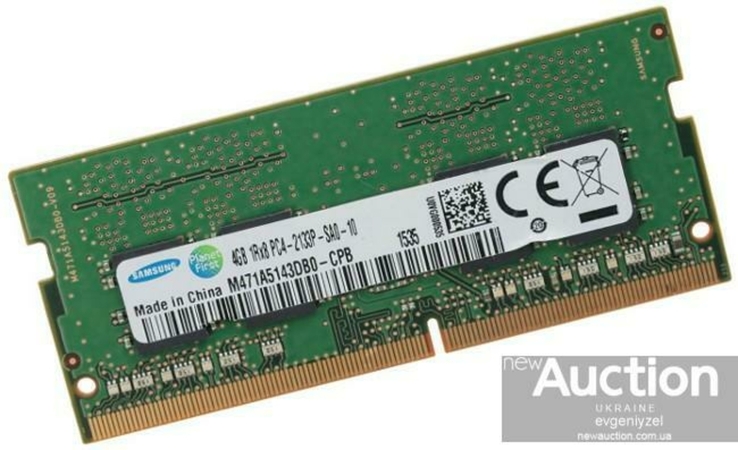 Оперативная память Samsung SO-DIMM, DDR4, 4Gb, 2133MHz