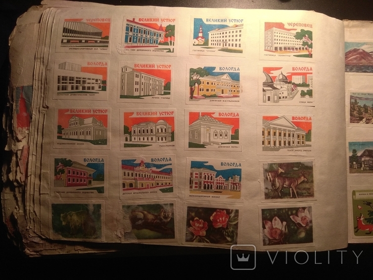 Спичечные этикетки СССР 1950-80-е годы.Бонус вырезки с конвертов., фото №9