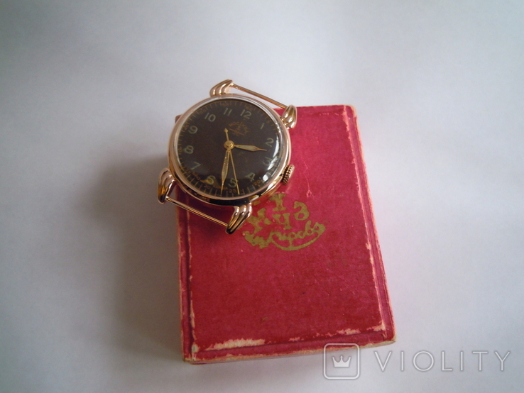 Золотые часы Москва 583, фото №3
