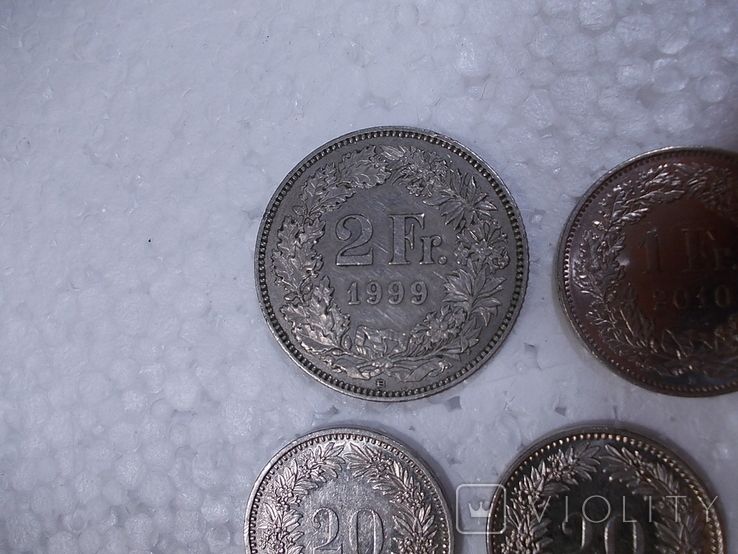 Монеты Швейцарии, фото №3