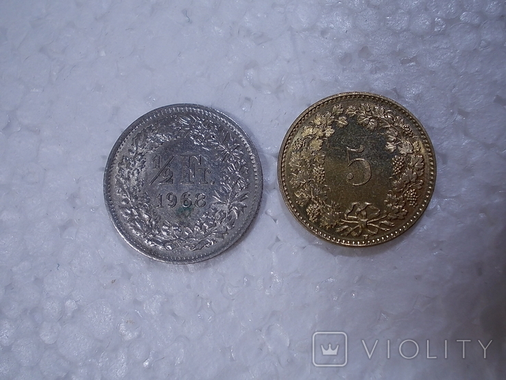 Монеты Швейцарии, фото №13