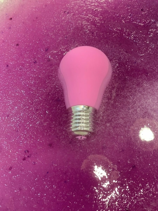 Gvibe Gbulb Cotton Candy - оригинальный вибромассажер для тела, 10.4х5.8 см (розовый), фото №6