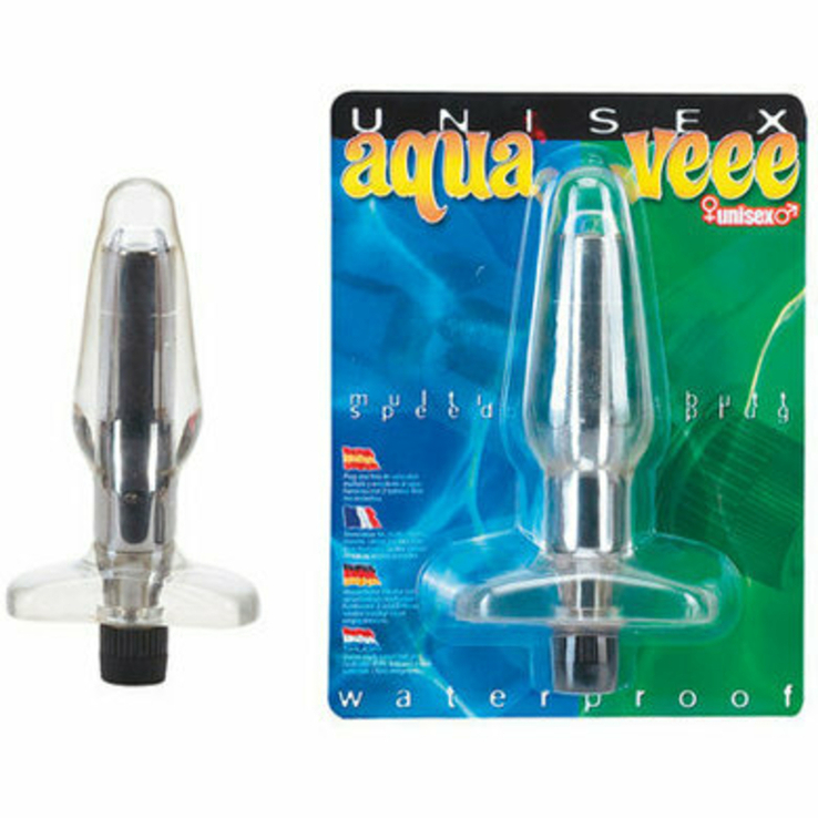 Анальная пробка Aqua Vee Butt Plug, 13,5х4 см