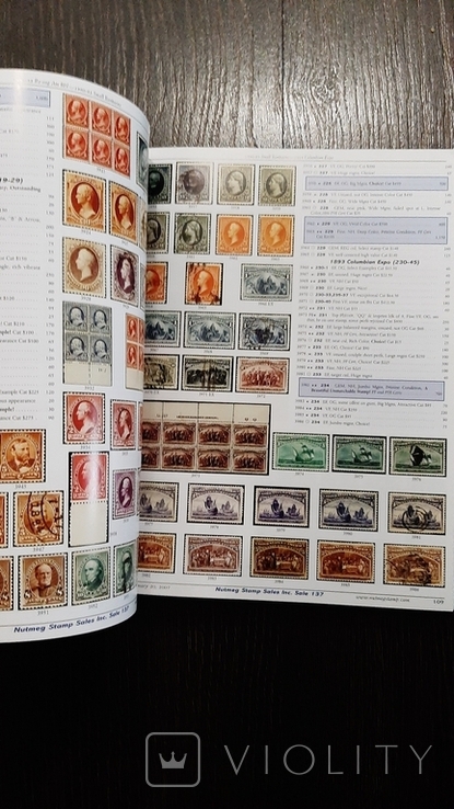 Прейскурант аукцион марок Nutmeg stamp sales 20.2.2007г 8035 лотов 304с, фото №5