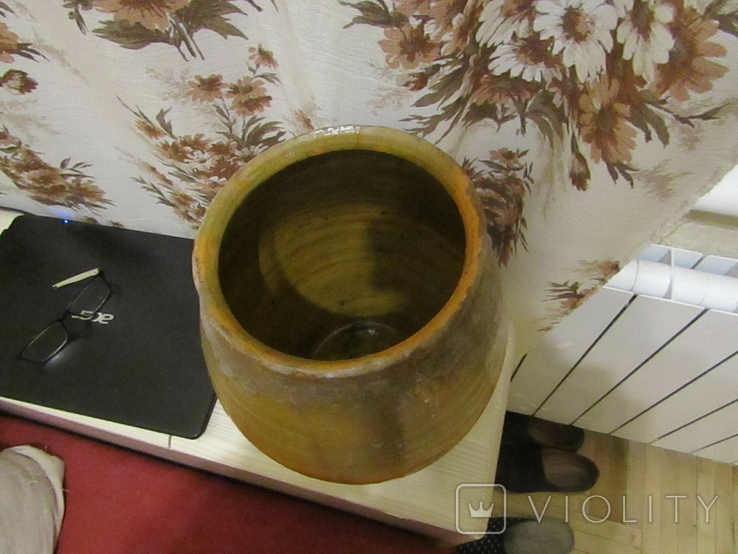 Старинная керамическая ваза Гуцульщина, фото №4