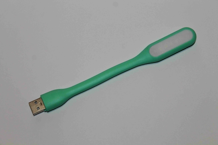 USB лампа для ноутбука или PowerBank (green), фото №2