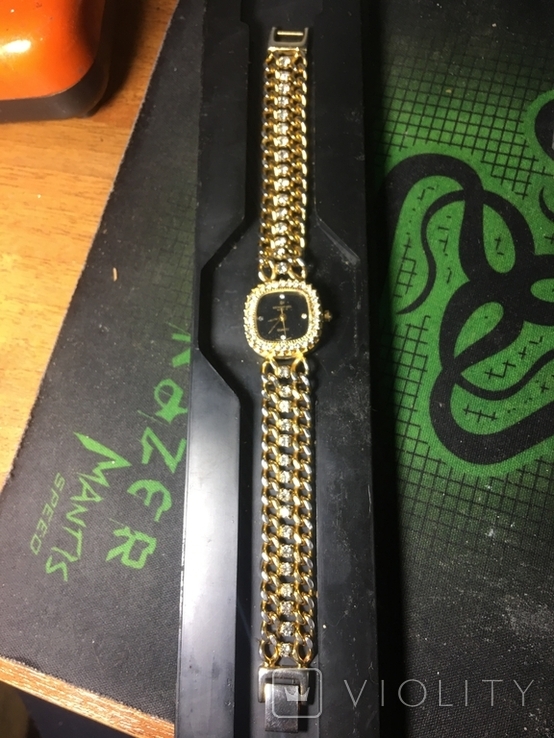 Часы Raymond Weil 22K gold plated, фото №8