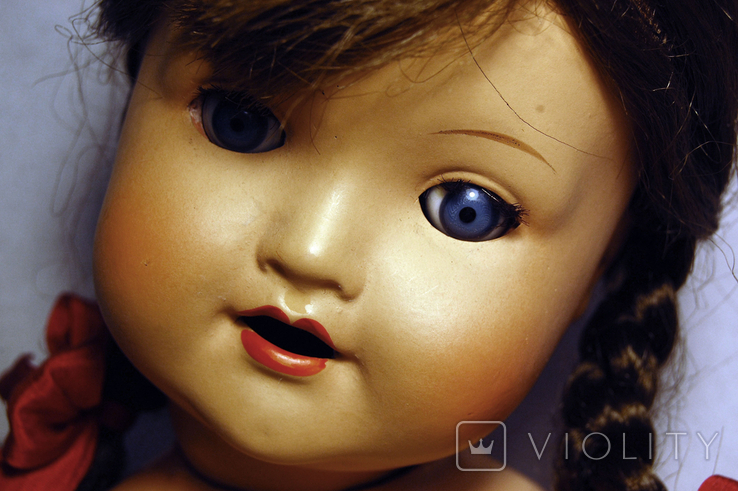 Антикварная немецкая кукла, Зонненбер, 50 года