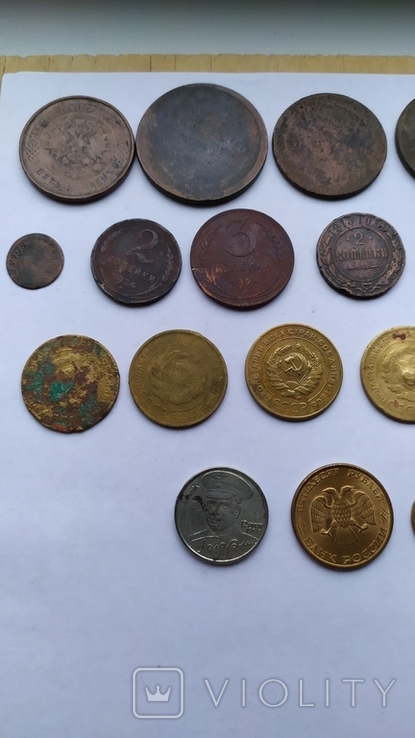 Монеты разные мультилот, фото №5