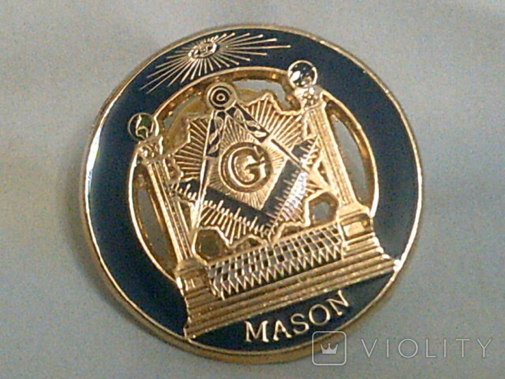 Mason - знак заколка, фото №2