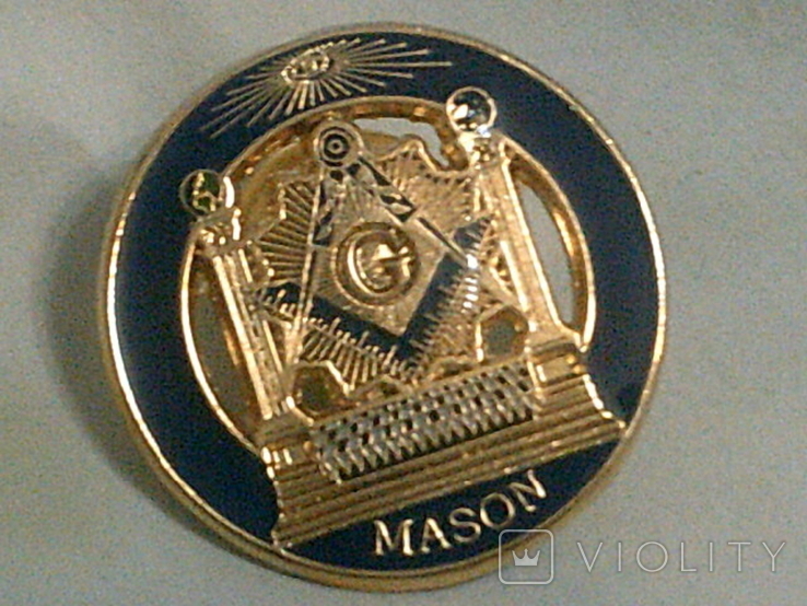 Mason - знак заколка, фото №5