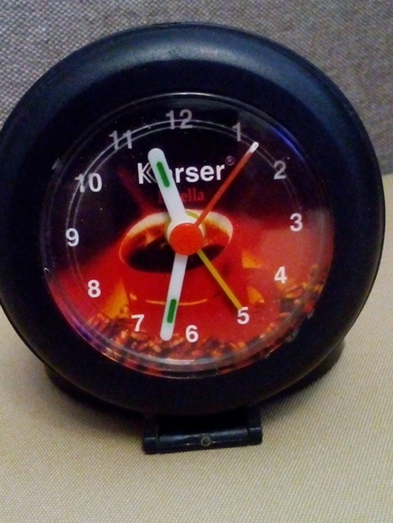 Часы-будильник Karser (кофе), фото №2