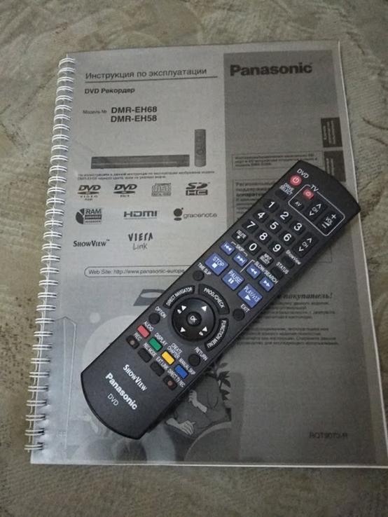 DVD рекордер Panasonic DMR-EH68, фото №8