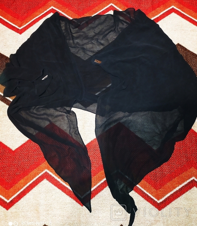Шелковый платок, шаль - вуаль, палантин Christian Dior Paris, Италия, photo number 9
