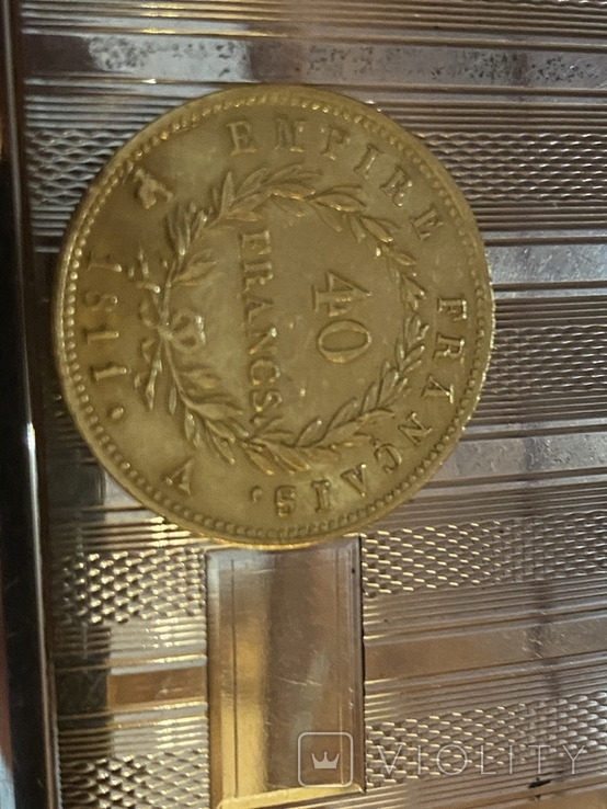 Франція 40 франков 1811г.20франков1858г., фото №12