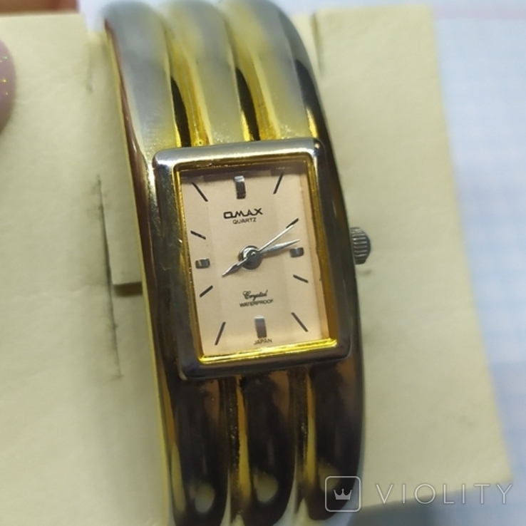 Жіночий кварцовий наручний годинник Omax. На ходу, фото №3