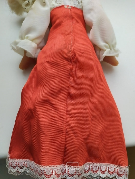 Коллекционная паричковая кукла пара в национальных костюмах клеймо Днепропетровск, photo number 9