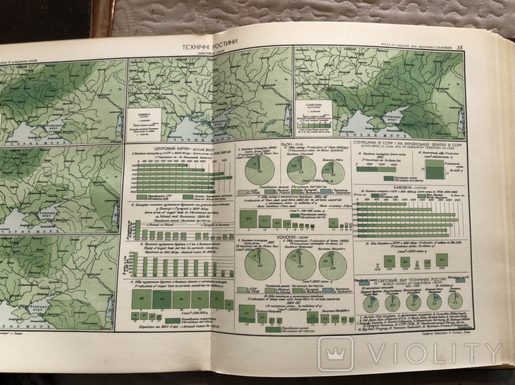 Кубійович. Атлас України і суміжних країн. Львів - 1937, фото №8