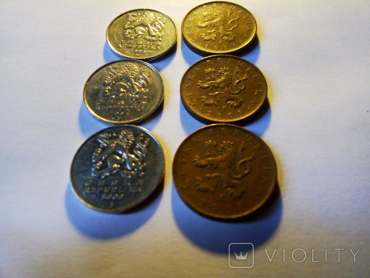 Монеты современной Чехии, фото №4