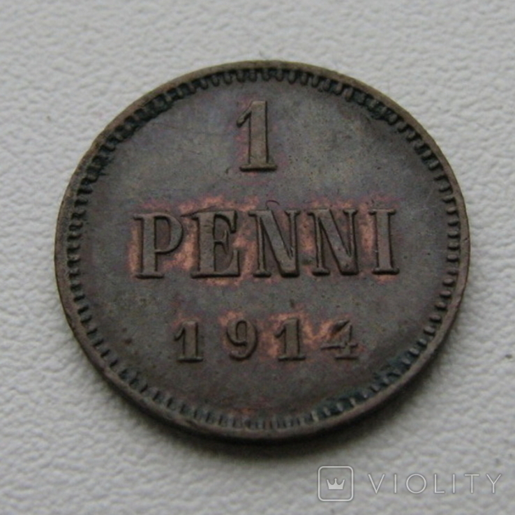 1 пенни 1914, фото №2
