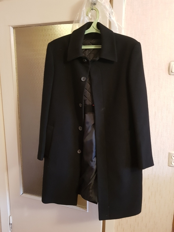 Пальто кашемировое черного цвета, фото №7