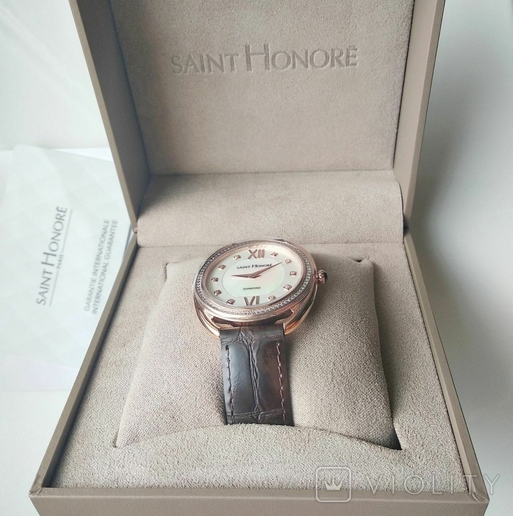 Женские часы SAINT HONOR Diamond, Swiss made, новые, фото №12